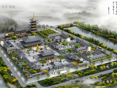 邢台寺庙建筑总体规划方案